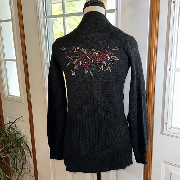 Mudd Knit Embroidered Cardigan - Picture 2 of 7
